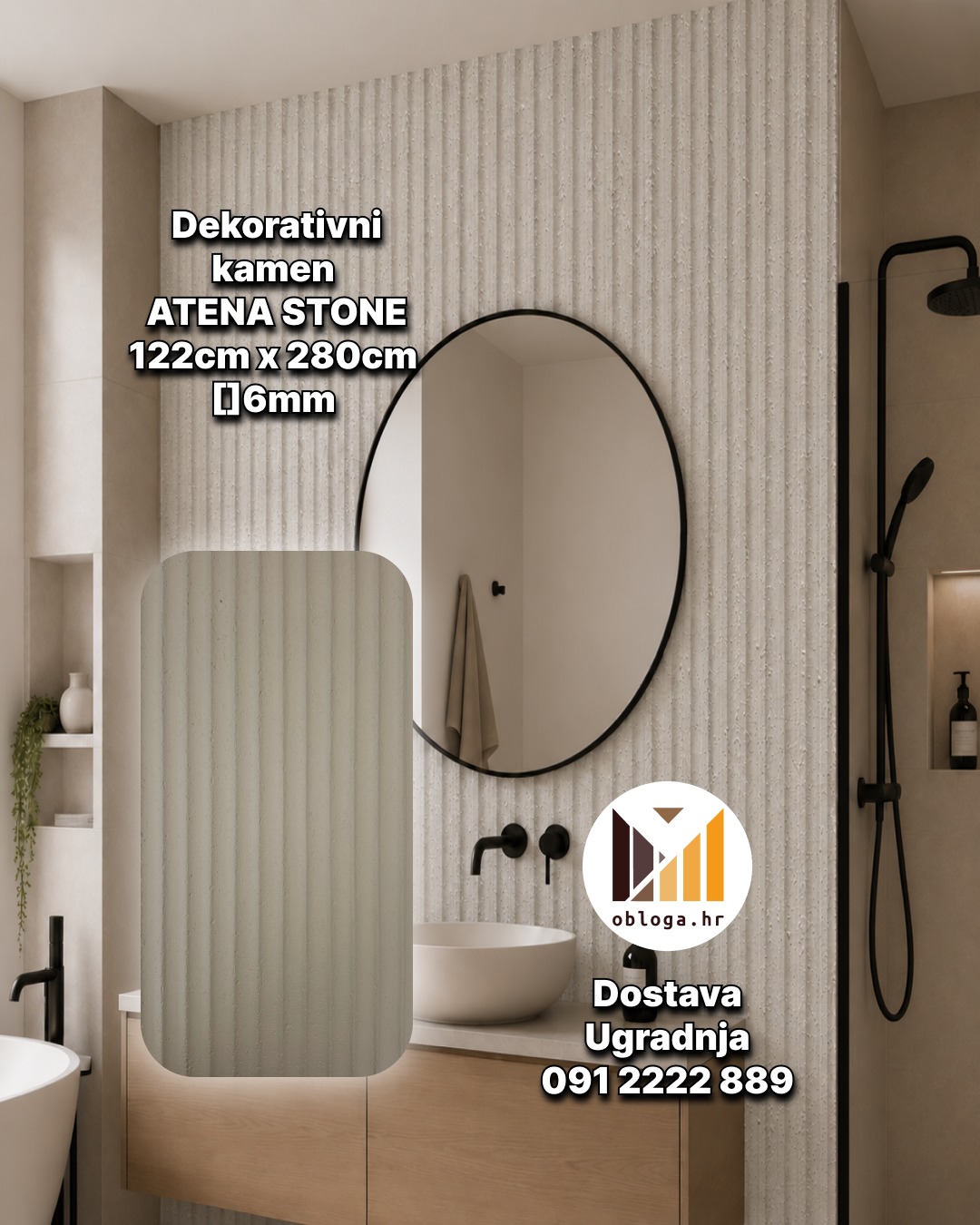 Fleksibilni kamen ATENA STONE 